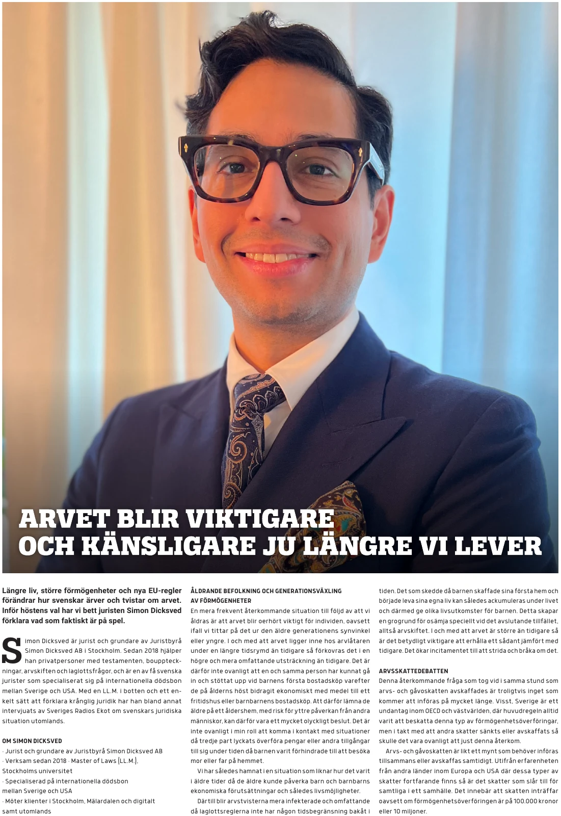 Originalartikelns första sida